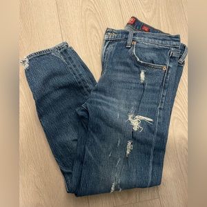 Lucky Brand jeans - distressed straight leg